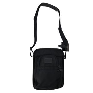 Tumi Slim Nylon Black Crossbody Bag Unisex